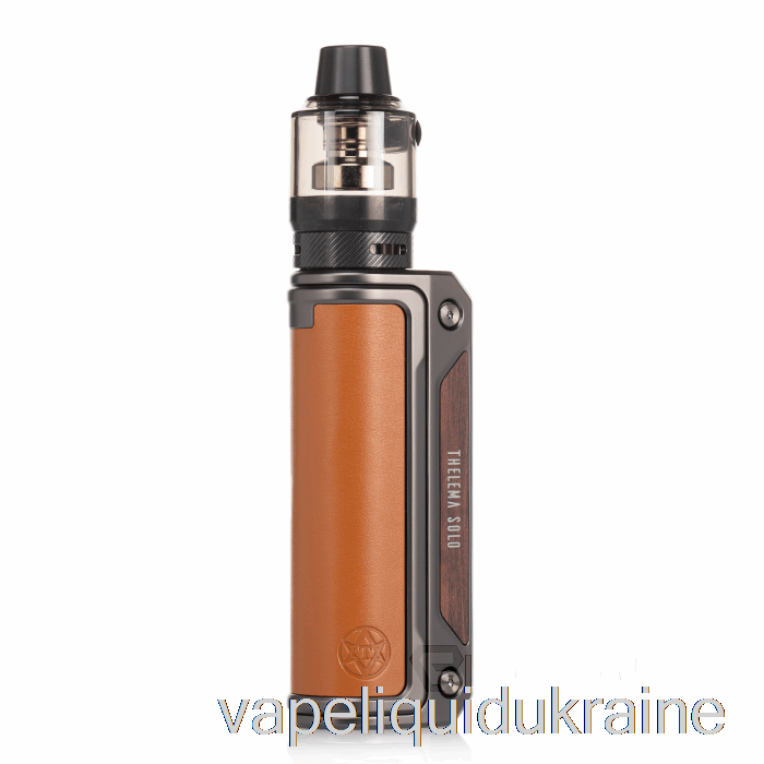 Vape Ukraine Lost Vape Thelema Solo 100W Starter Kit Gunmetal / Ochre Brown